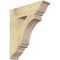 Ekena Millwork Imperial Traditional Rough Sawn Bracket, Douglas Fir, 6"W x 24"D x 28"H BKT06X24X28IMP01RDF - alternate 1